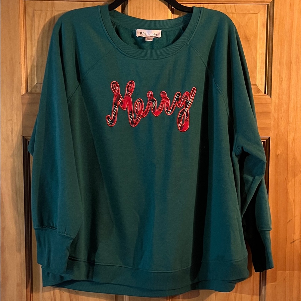 Philosophy Deep Green Sweatshirt